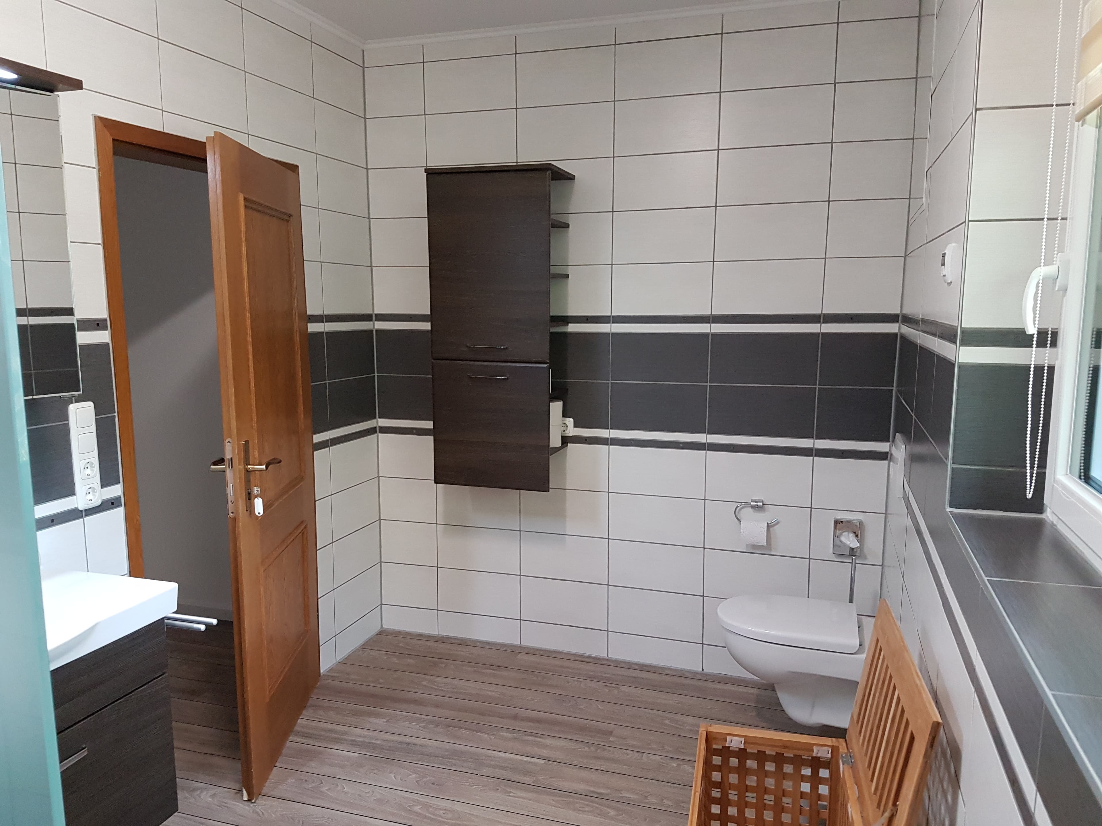 Bad in der Ferienwohnung am Höpen in Schneverdingen