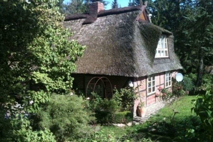 Außenansicht der Ferienwohnung Mühlenkate in Hittbergen