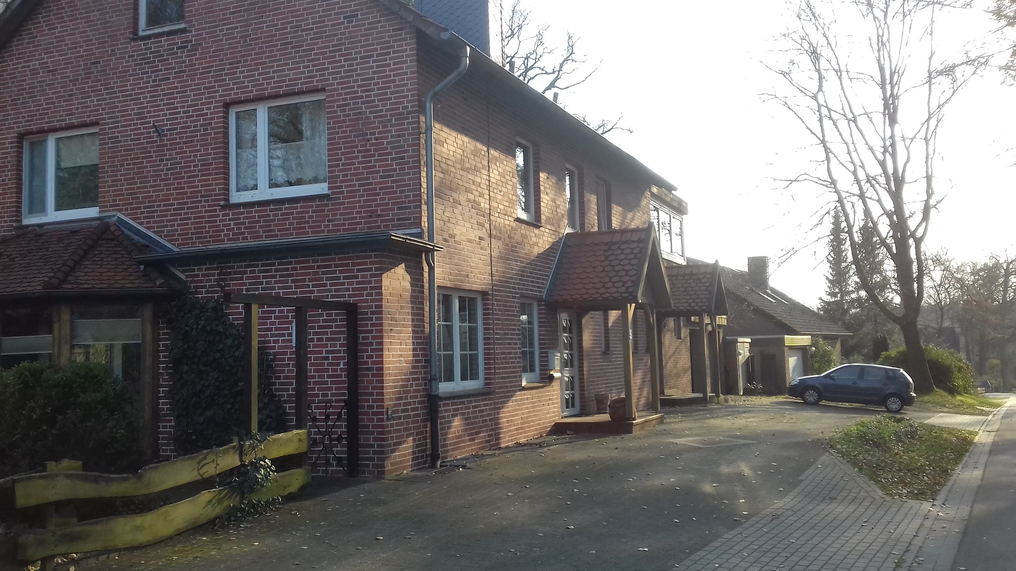 Parkmöglichkeiten der Ferienwohnung Zur großen Buche in Munster