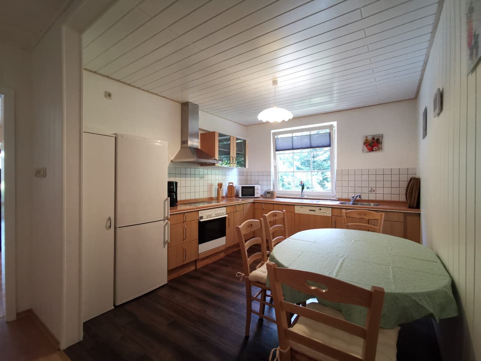 Küche in der Ferienwohnung Zur großen Buche in Munster