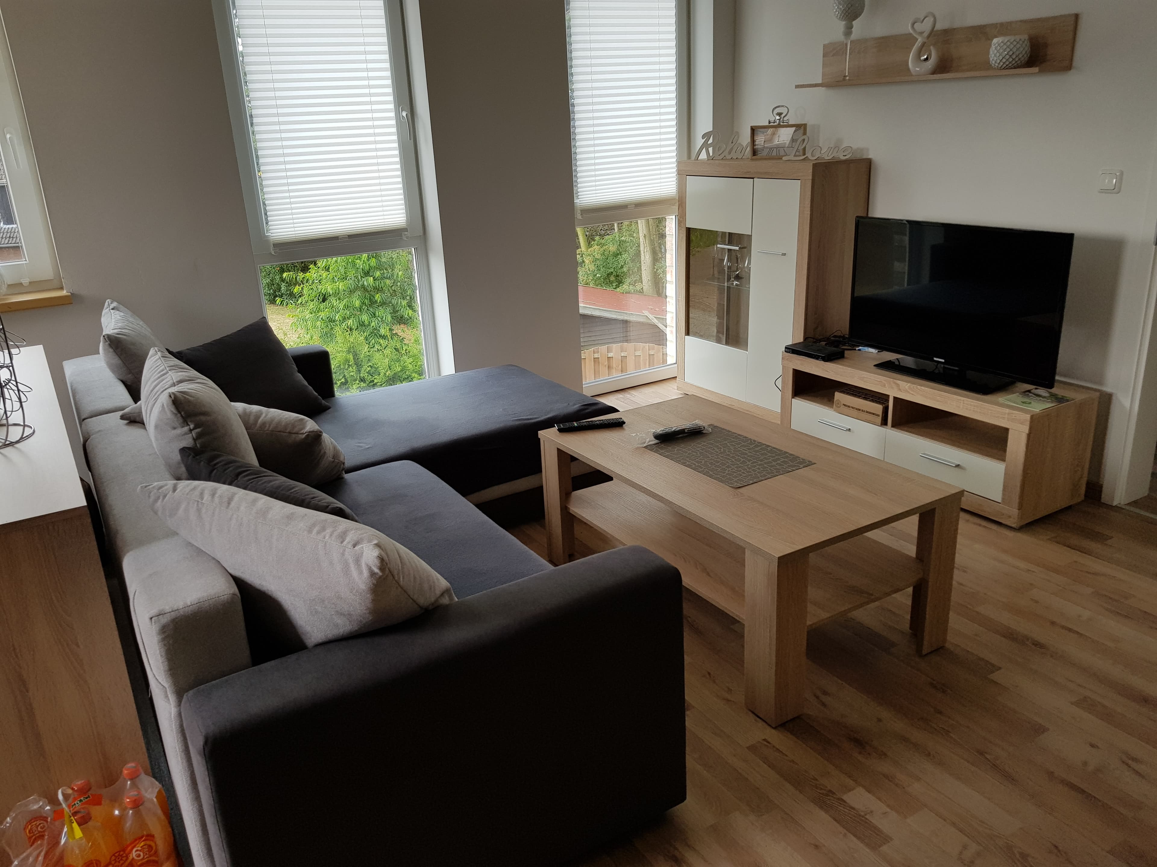 Wohnzimmer in der Ferienwohnung Engelmann-Beck in Hanstedt