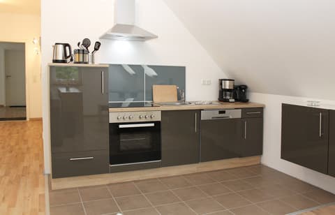 Küche in der Ferienwohnung Engelmann-Beck in Hanstedt