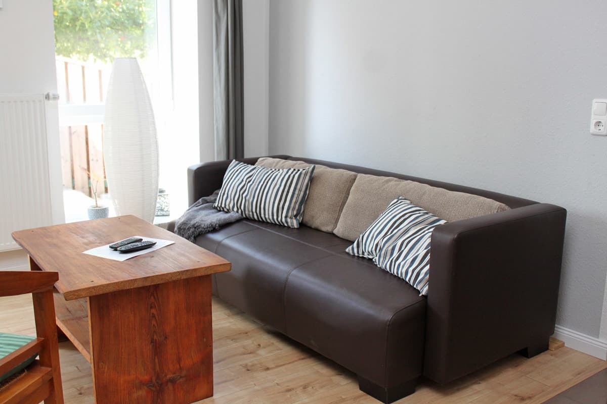 Wohnzimmer in der Fewo Helmsstraße in Ebstorf