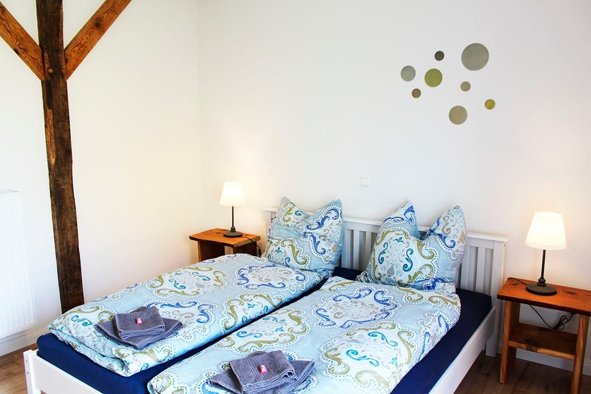 Schlafzimmer in der Fewo Helmsstraße in Ebstorf