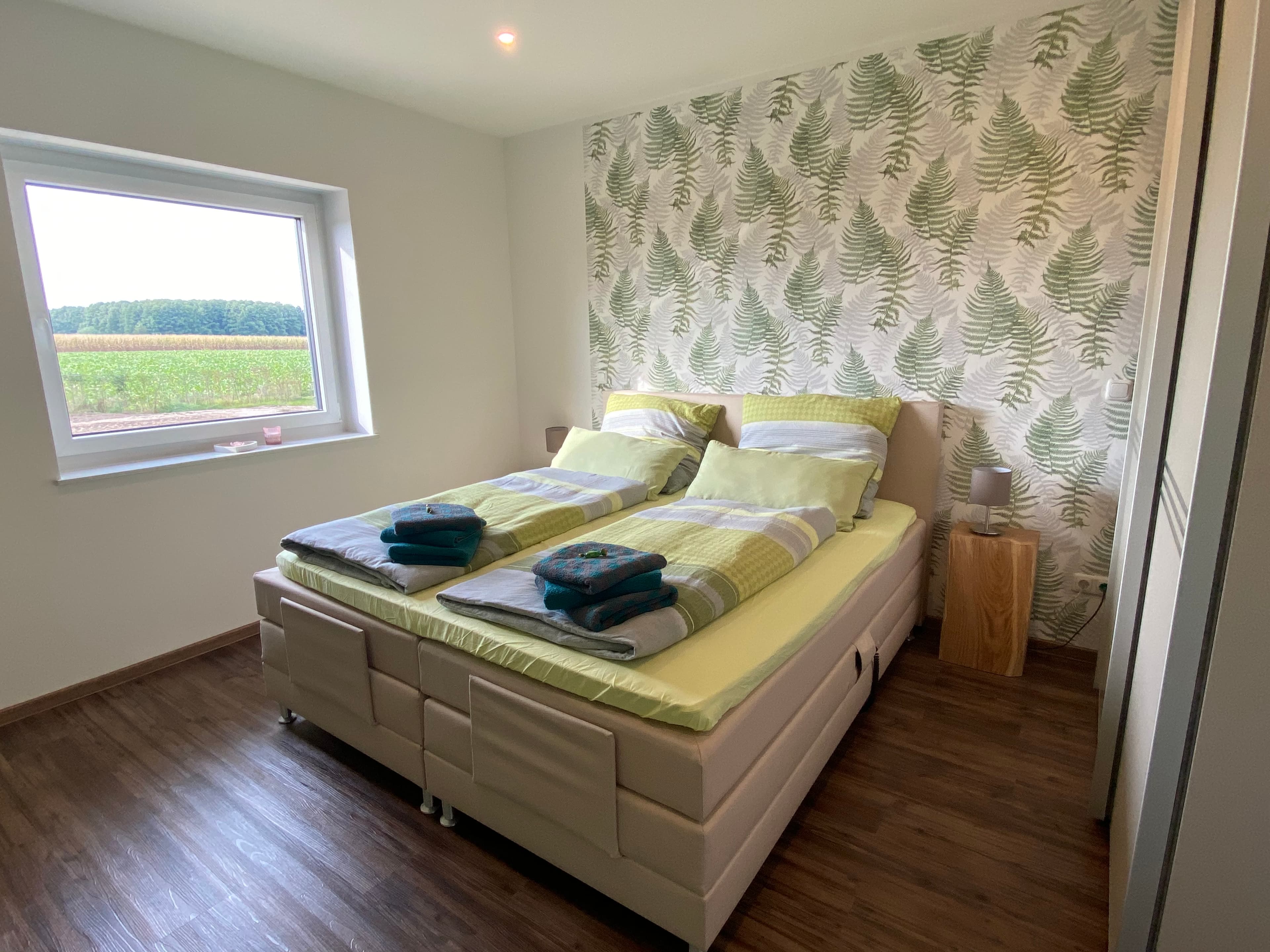 Schlafzimmer im Ferienhaus Südheide 2.0 in Hermannsburg