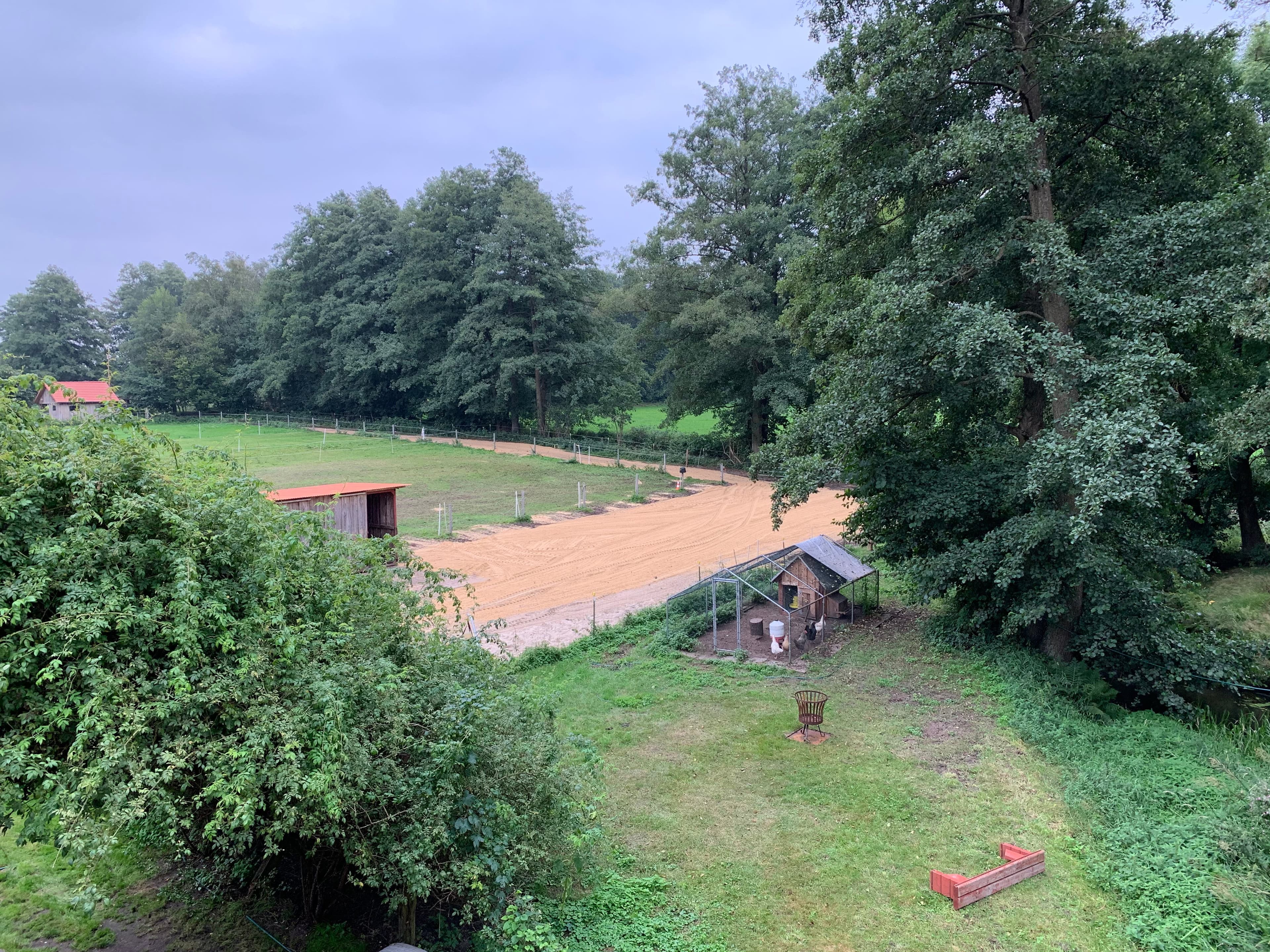 Paddock der Ferienwohnung Wassermühle in Eschede