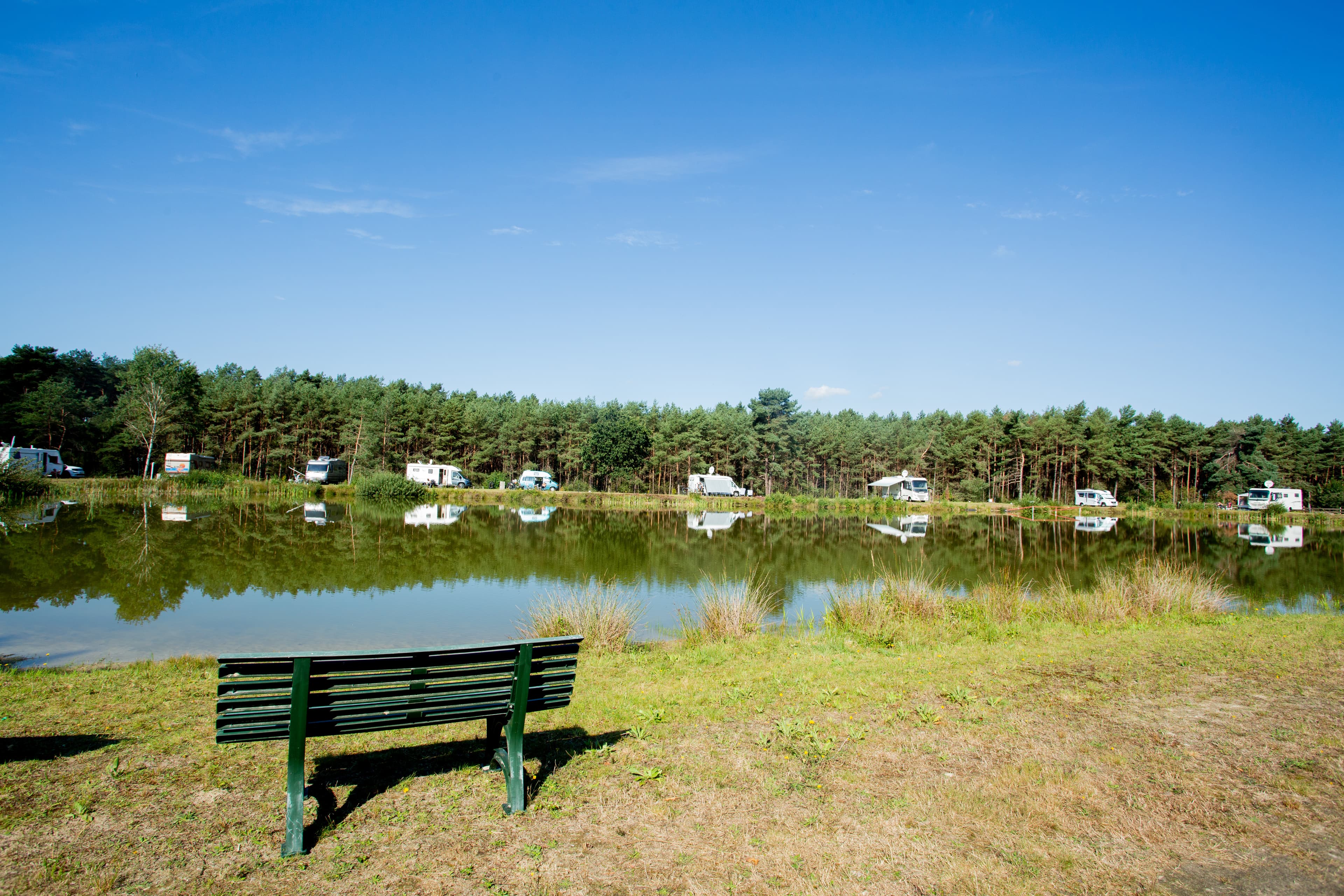 Naturcamping Lüneburger Heide Badesee