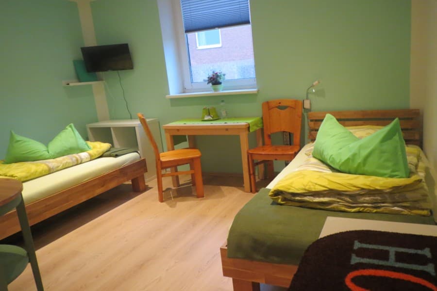 Grünes Apartment in dem Gästezimmer Hencke in Echem