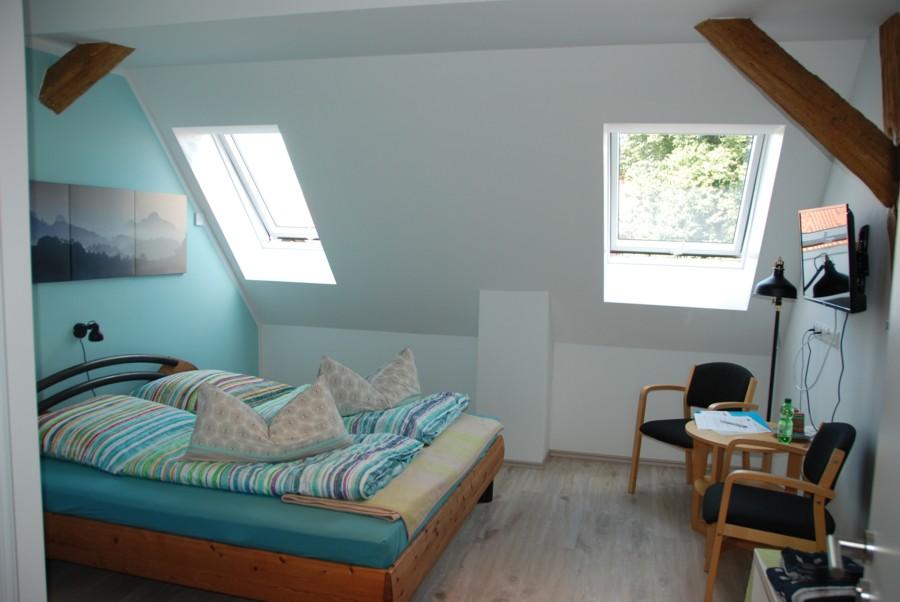 Modernes Zimmer in der Ferienwohnung Elbetal des Gästezimmers Hencke in Echem