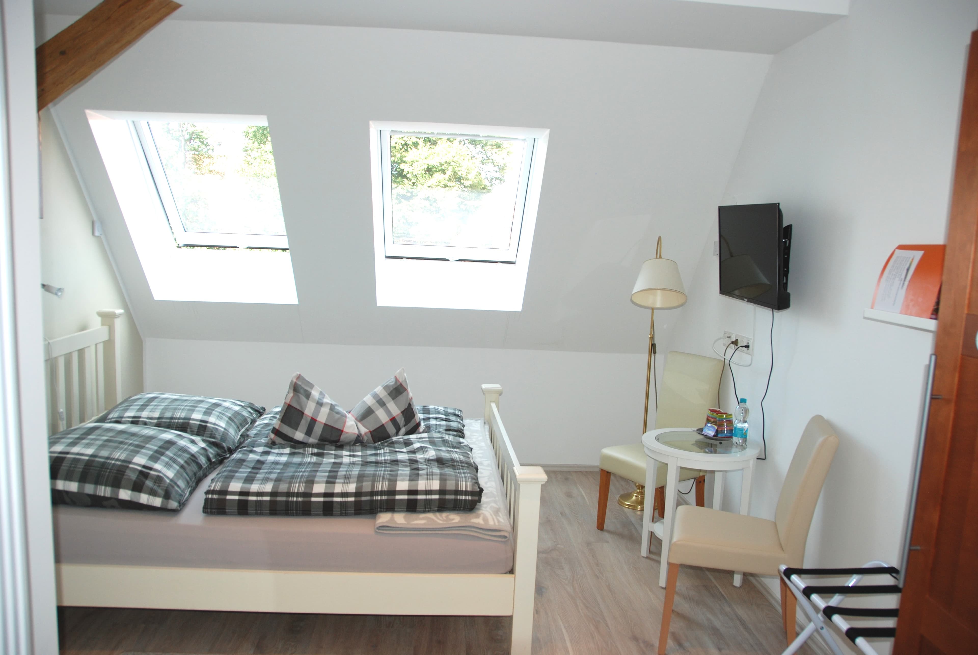 Helles Zimmer in der Ferienwohnung Elbetal des Gästezimmers Hencke in Echem