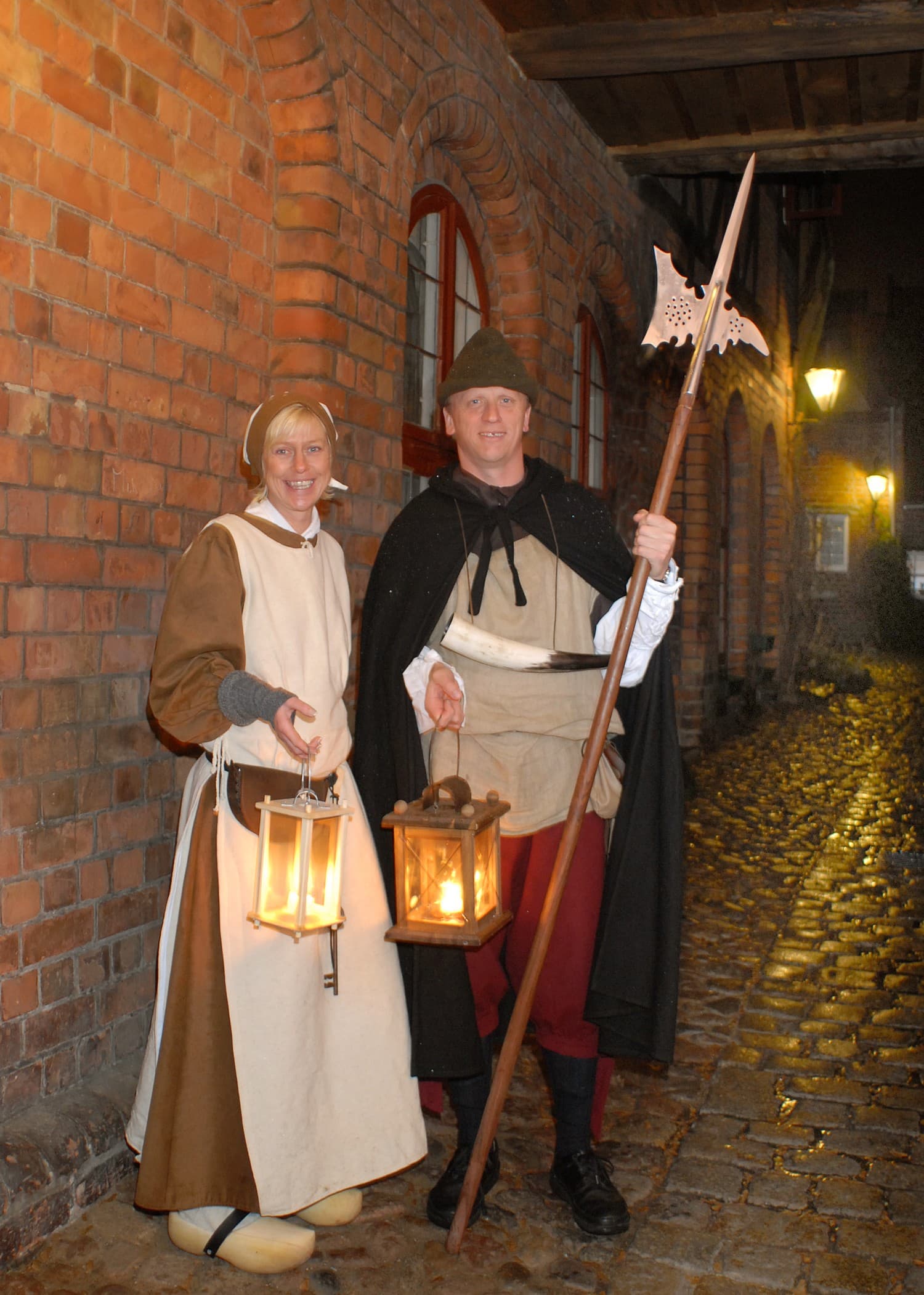 Die Stadtführer Claas und Fischers Trine in Lüneburg