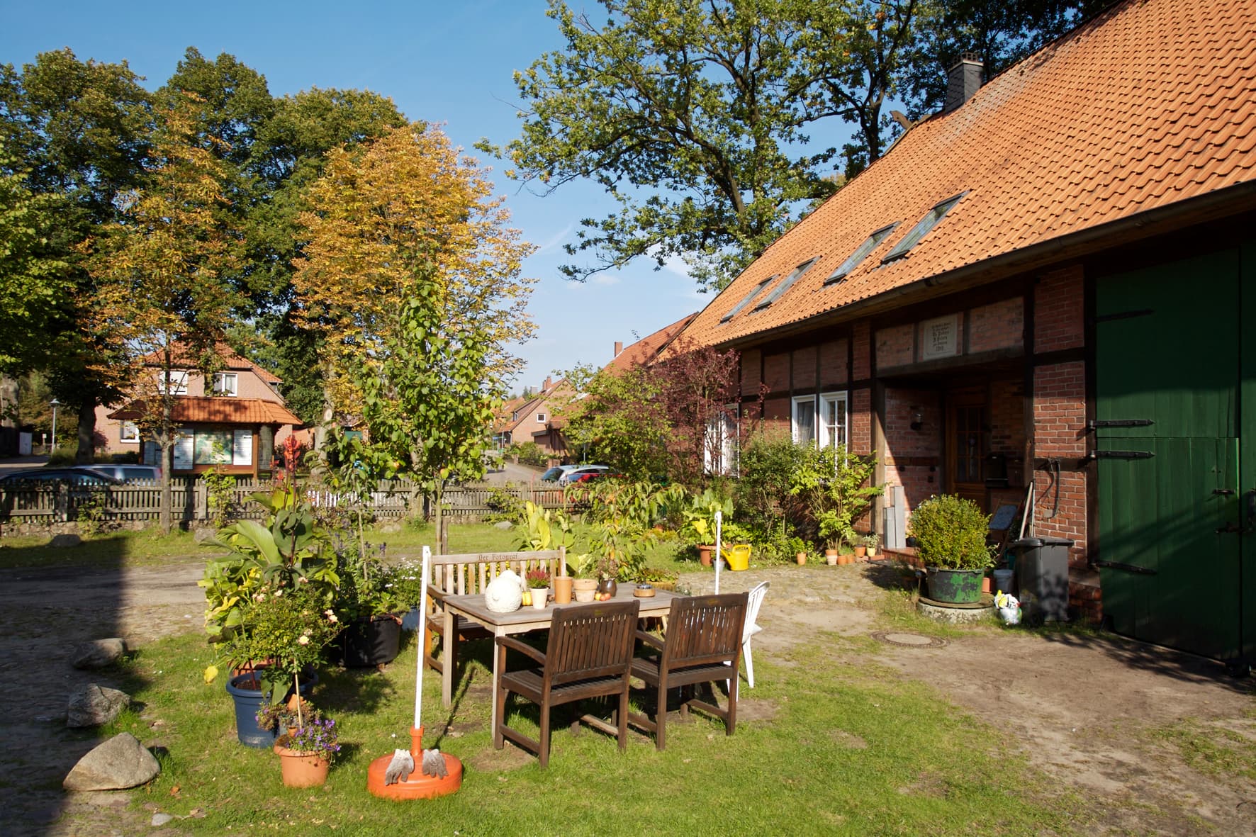 Romantische Dörfer in der Lueneburger Heide