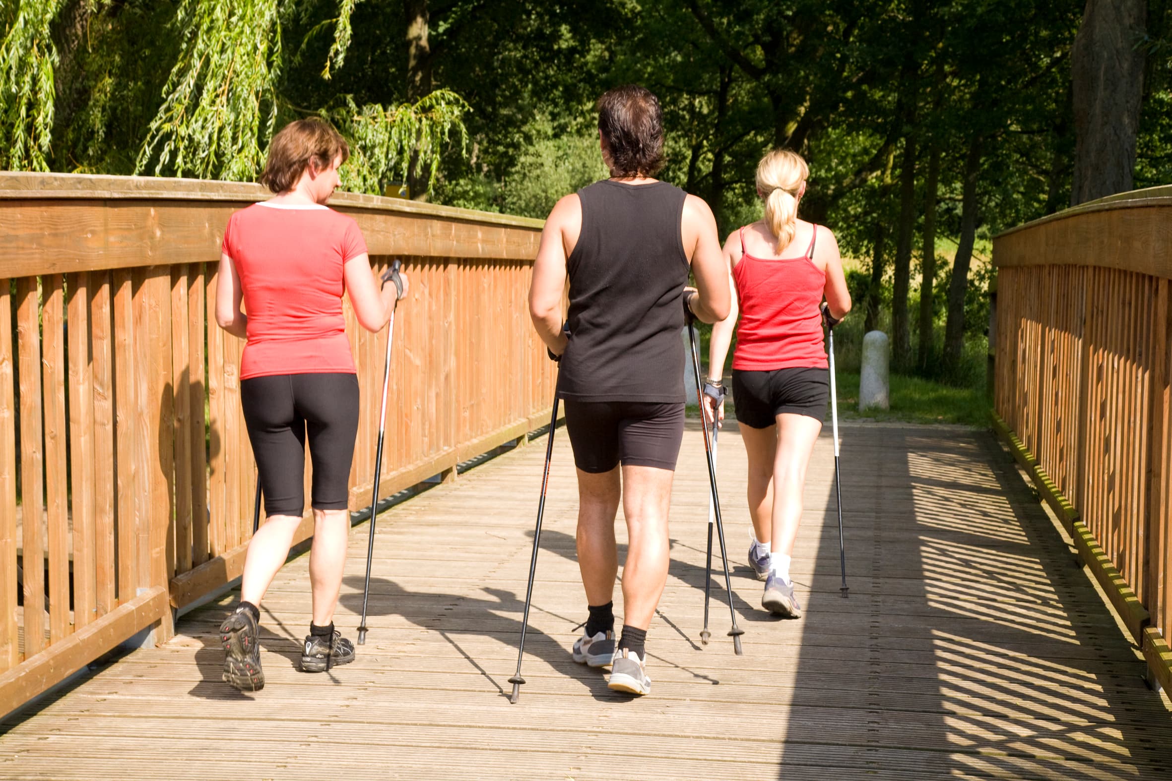 Mit zwei Stöcken aktiv in Bad Bevensen