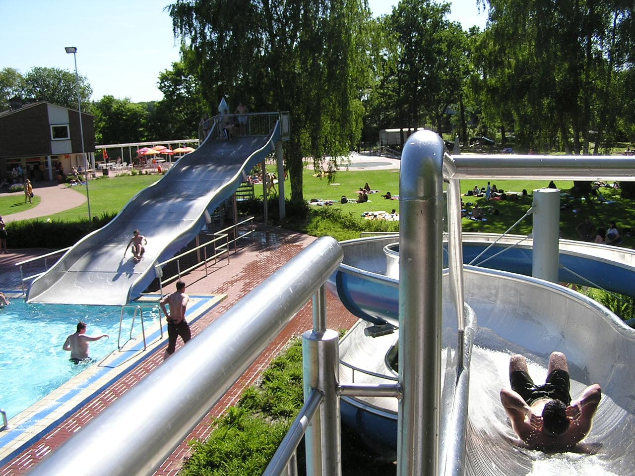 Großrutschen im Waldbad in Bad Bodenteich