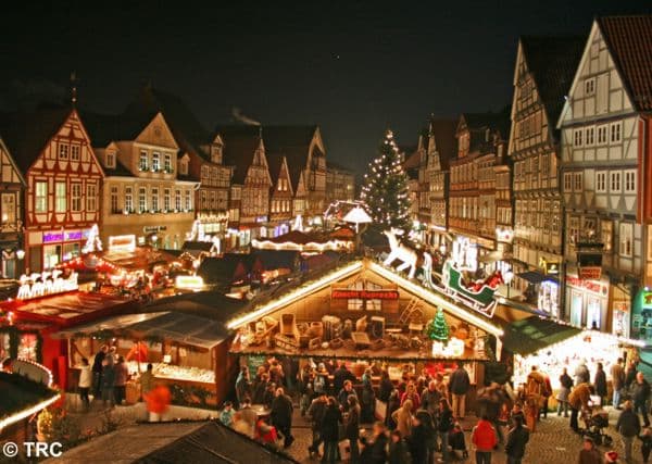 Weihnachtsmarkt Celle in der romantischen Altstadt