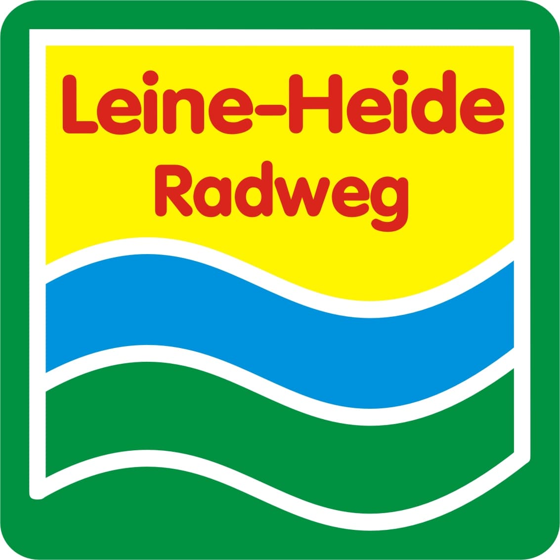Beschilderung Leine-Heide-Radweg