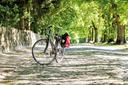 Fahrrad im Heidedorf