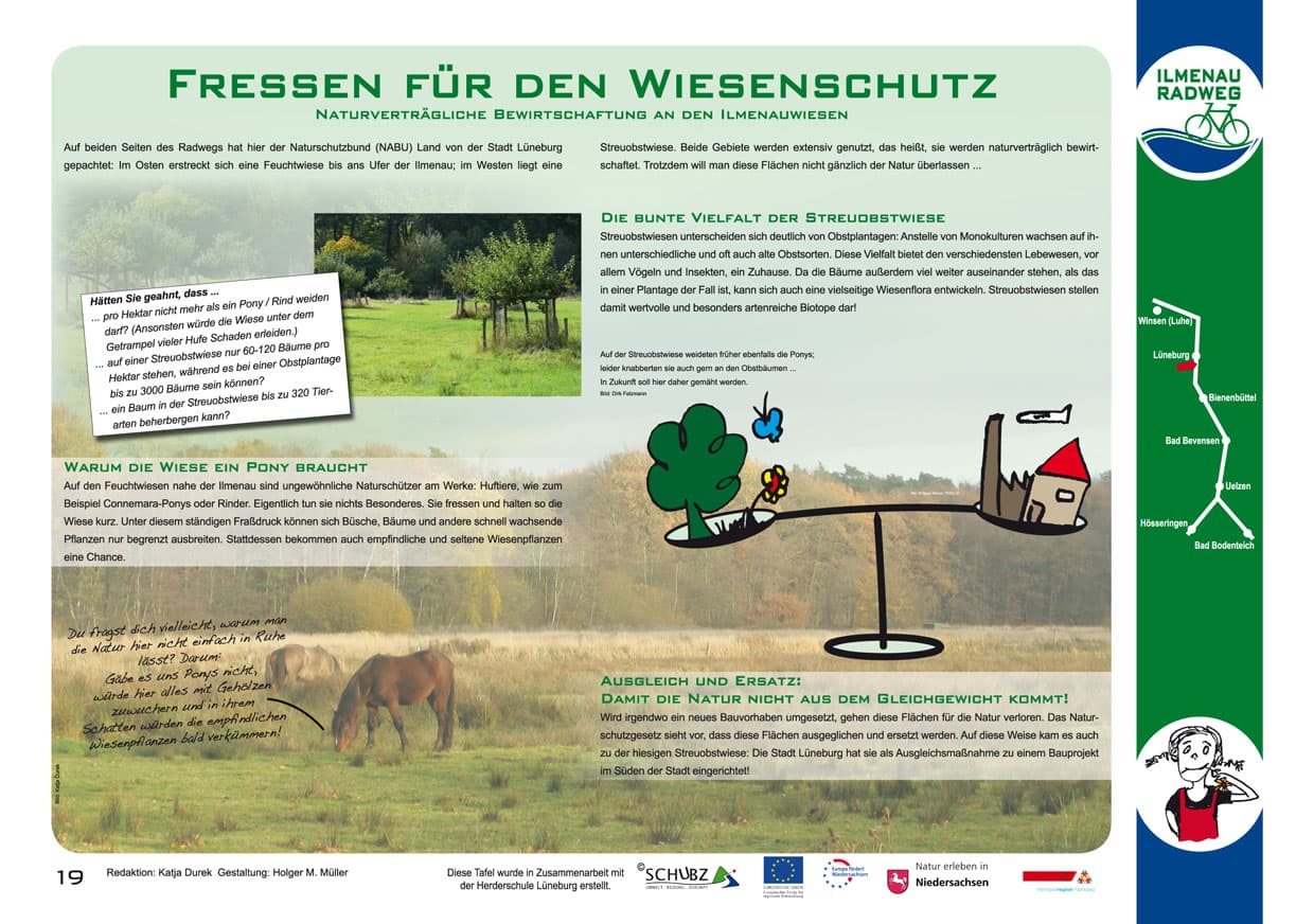 Tafel 19: Fressen für den Wiesenschutz