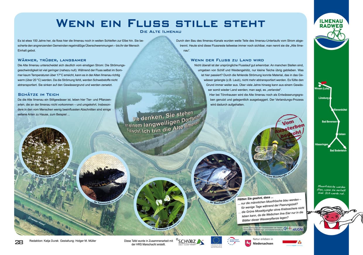 Tafel 28: Wenn ein Fluss stille steht