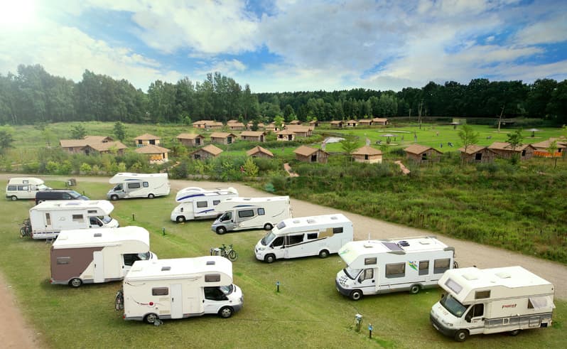 Wohnmobil Stellplatz im Serengeti Park