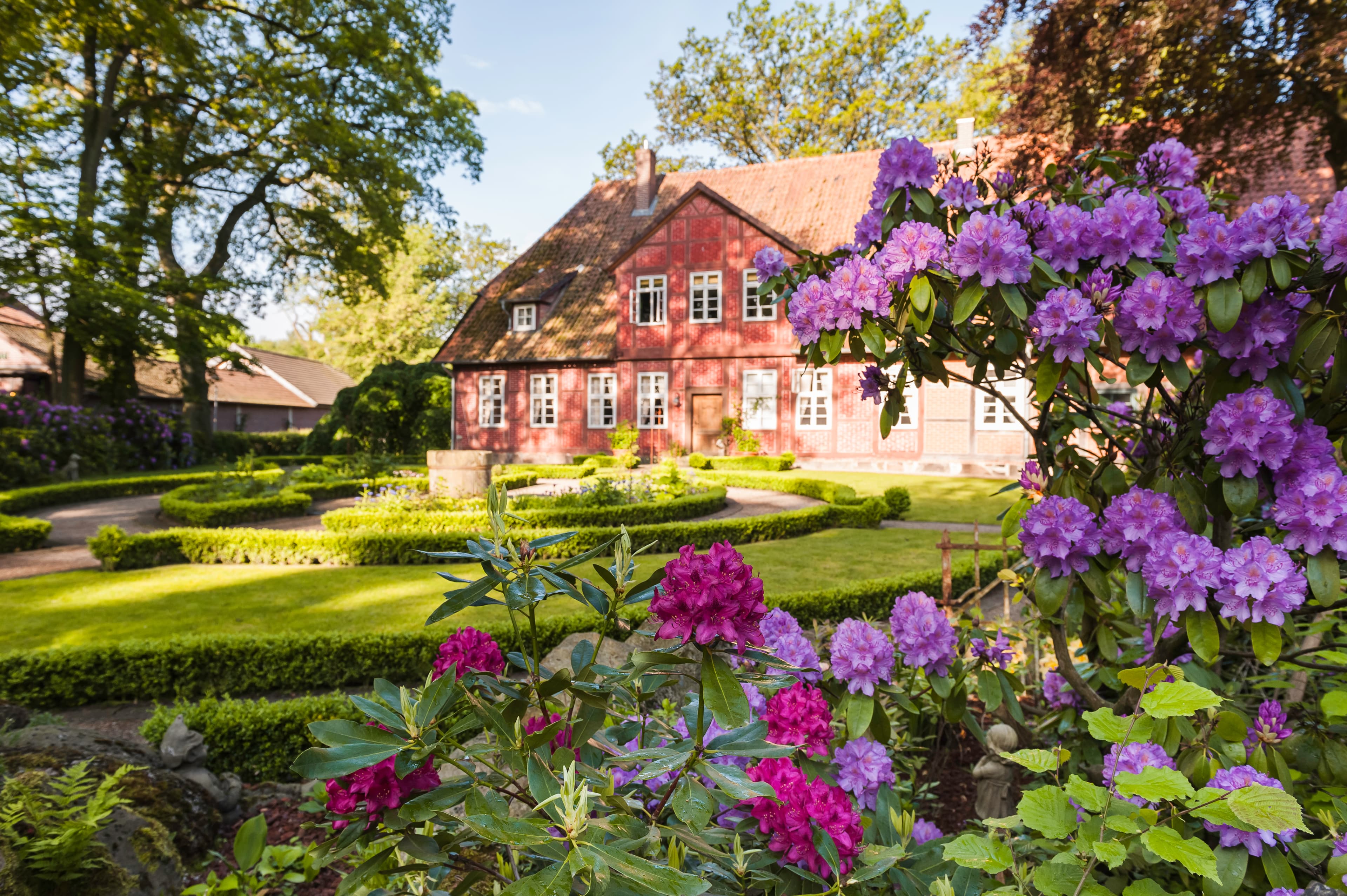 Romantische Dörfer in der Lueneburger Heide