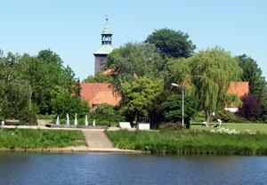 Kloster Walsrode mit Klostersee