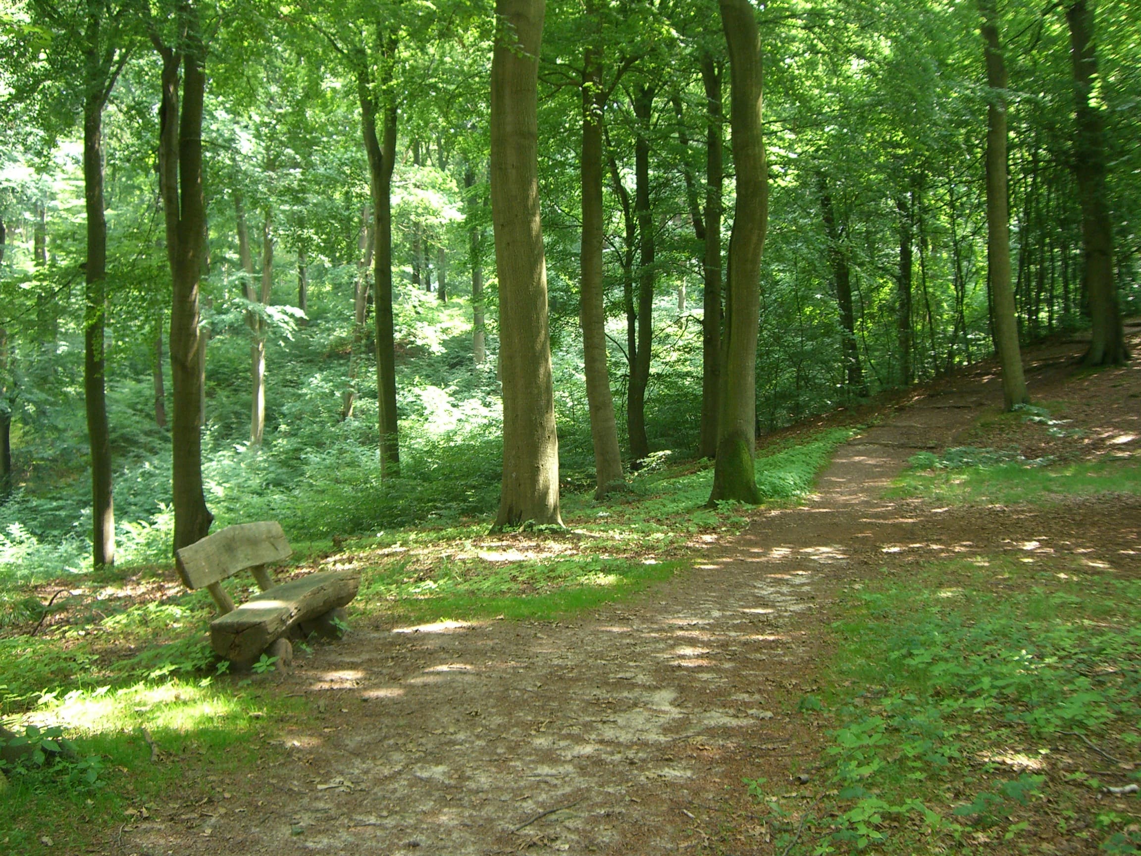 Wanderwege im Regionalpark Rosengarten