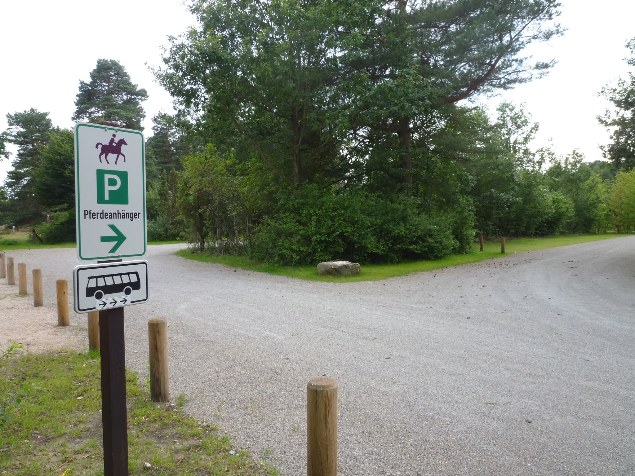 Parkplatz Beschilderung