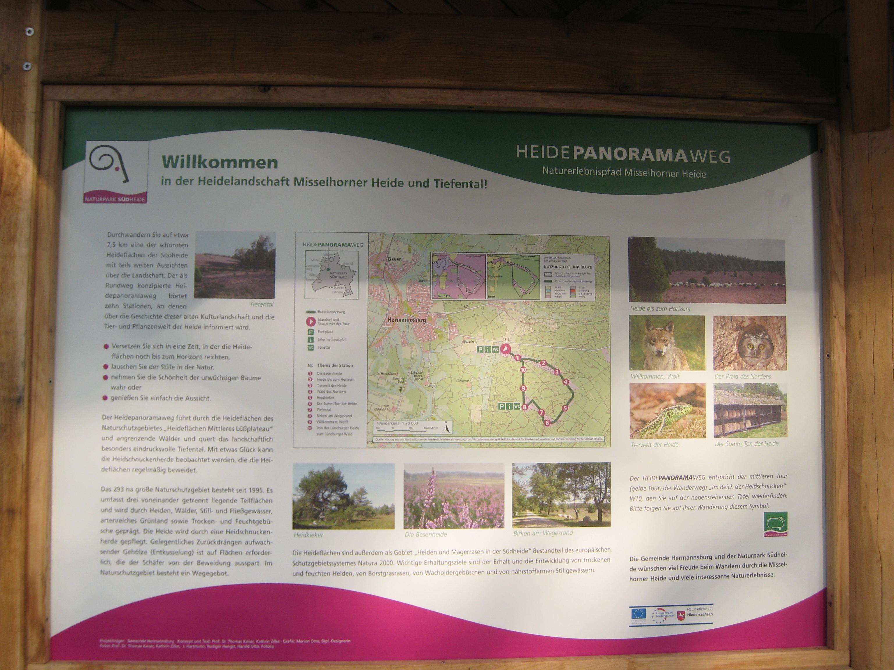 Heidepanoramaweg (circular trail, 7.5 km)