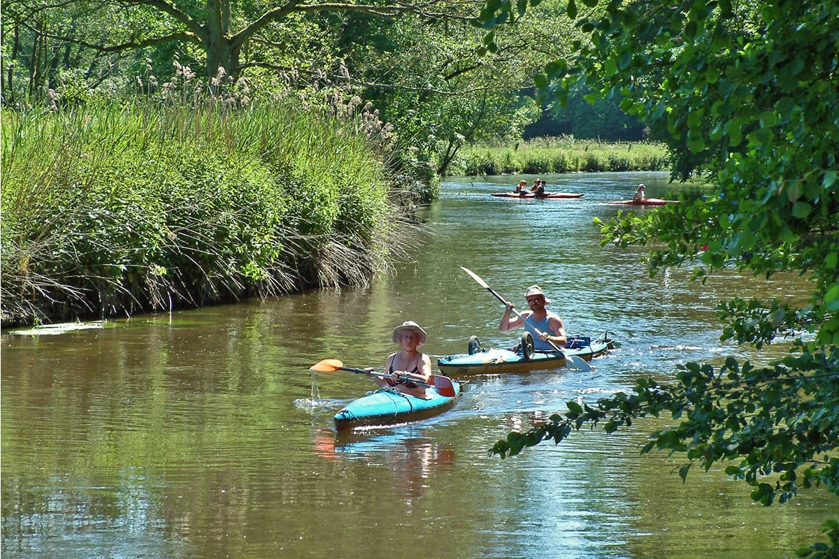 Wasserwandern auf der Ilmenau