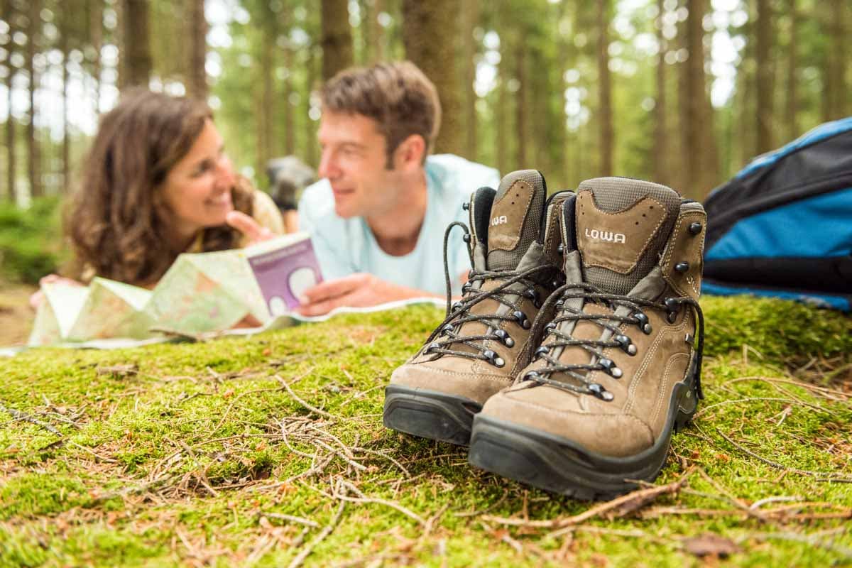 Wandern auf den Wanderwegen der Lüneburger Heide