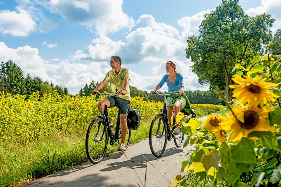 Kurze Radwege für halbe Tage