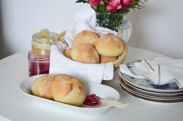 Kartoffelbrötchen zum Frühstück