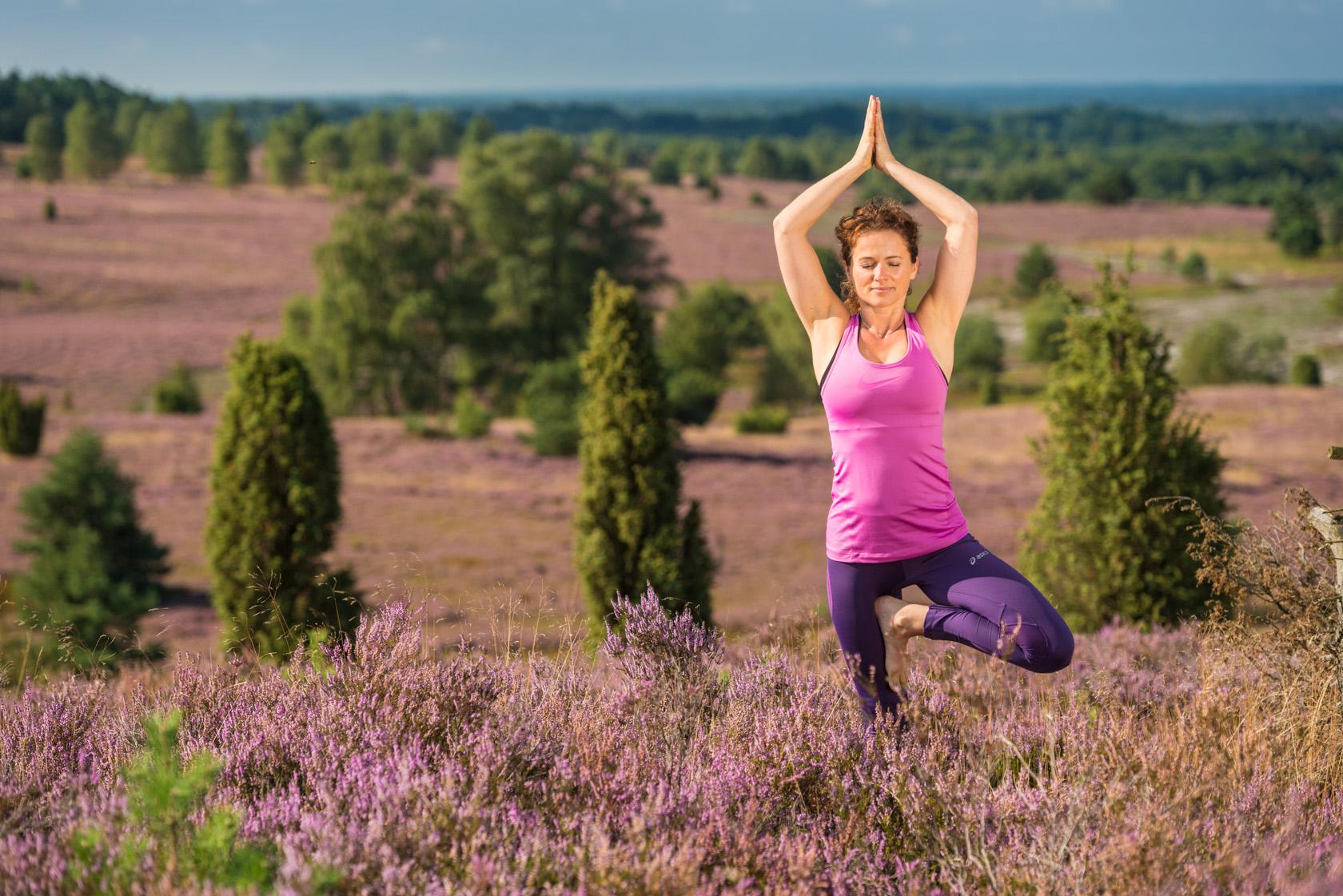 Yoga in der Lüneburger Heide