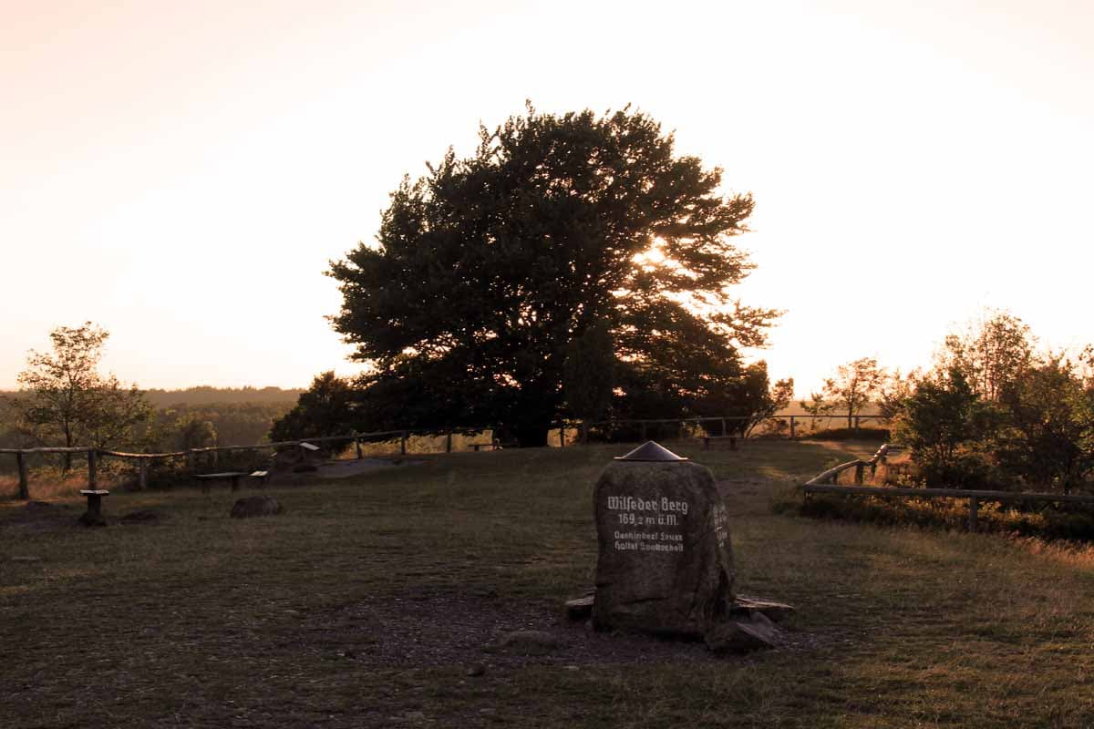 Sonnenuntergang am Wilseder Berg