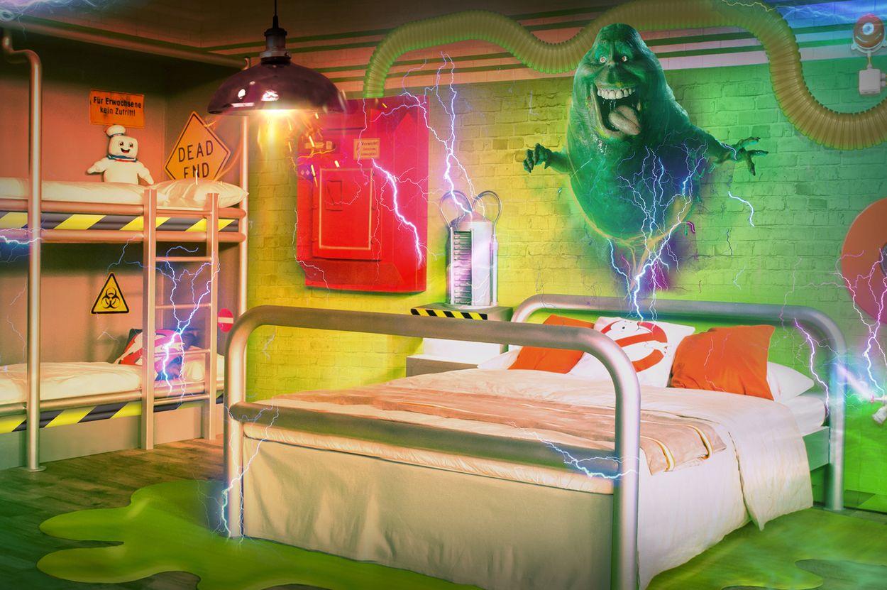 Ghostbusterszimmer im Abenteuerhotel Heide Park Resort