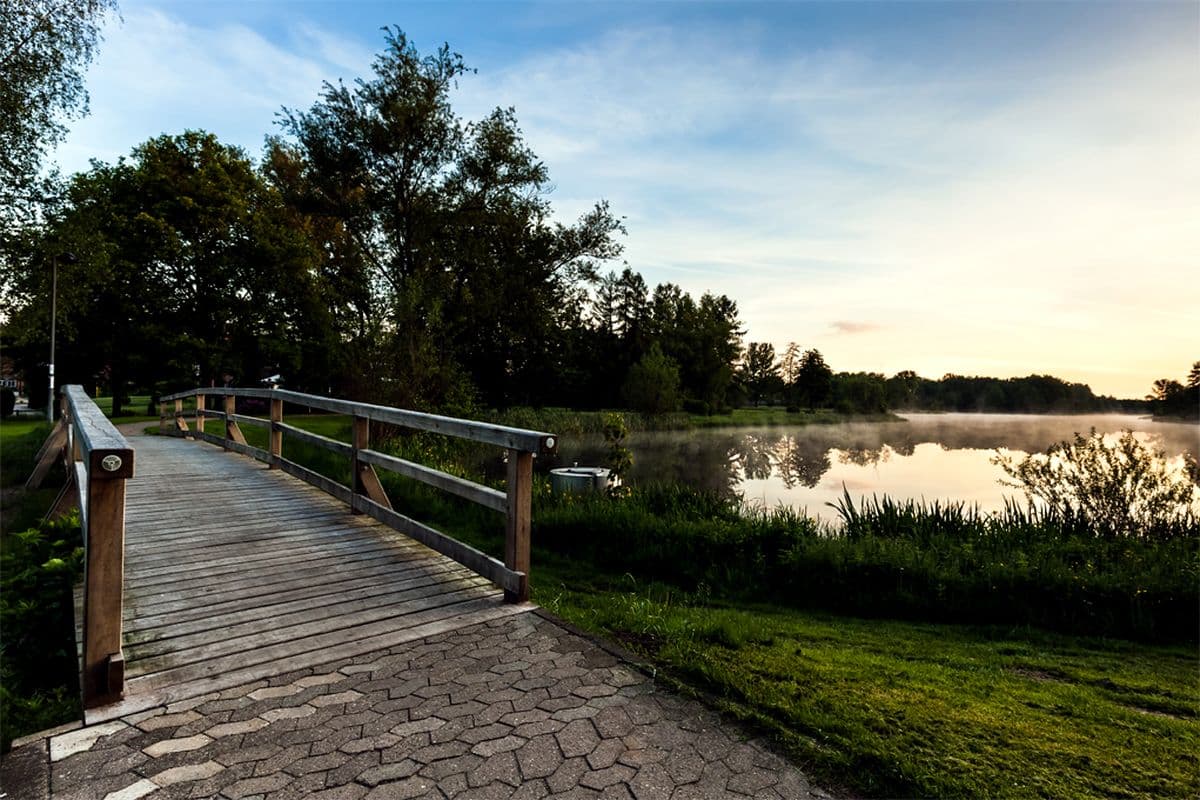 Fluss-Wald-Erlebnispfad am Heidesee