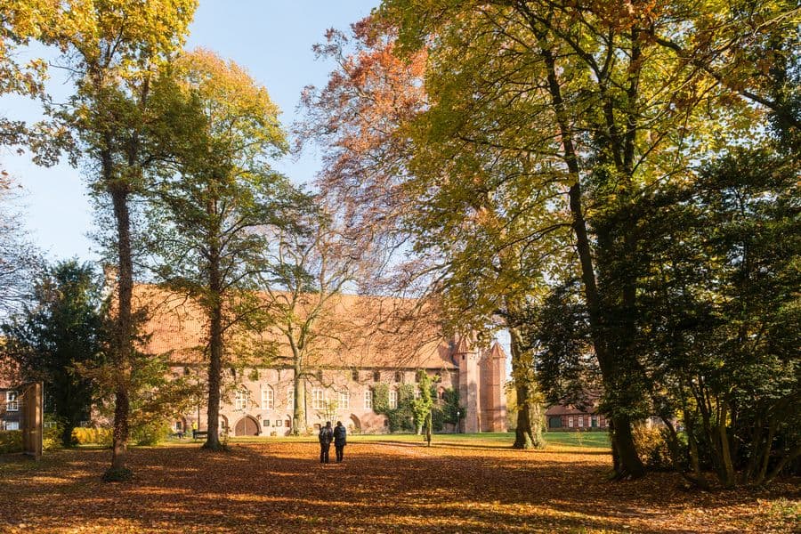 Schöne Aussichten aus dem Klosterpark