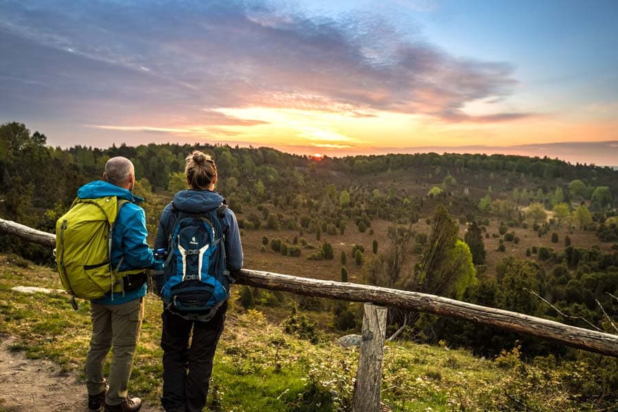 Wandern in der Lüneburger heide