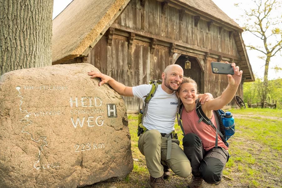 Wandern auf dem Heidschnuckenweg