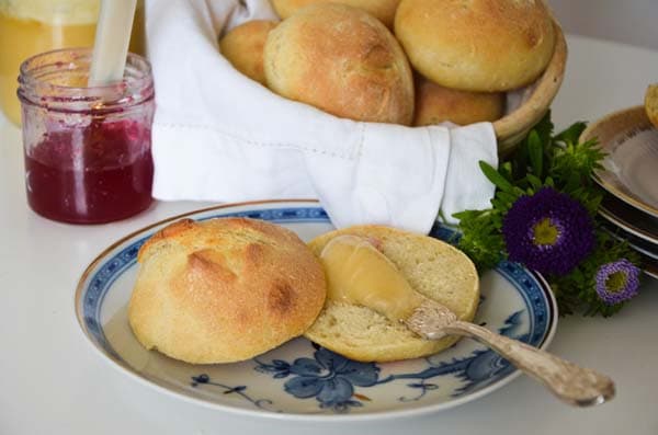 Kartoffelbrötchen mit Heidekartoffeln