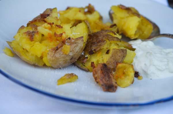 Quetschkartoffel - Ofenkartoffel mal anders