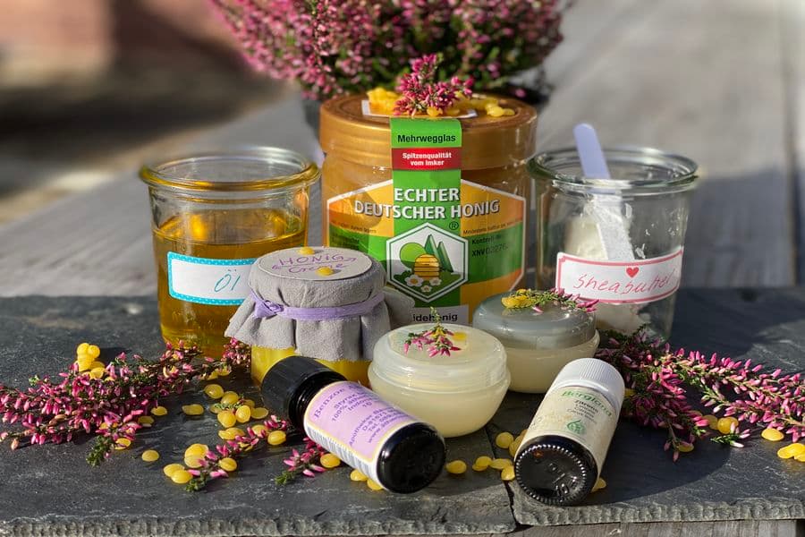 Honig-Handcreme selbst herstellen