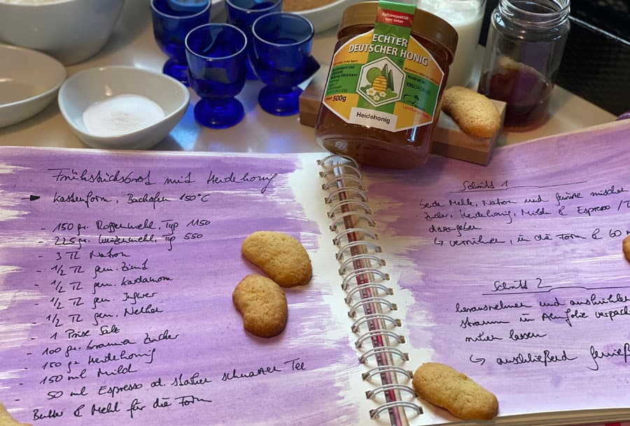 Frühstücksbrot mit Heidehoig