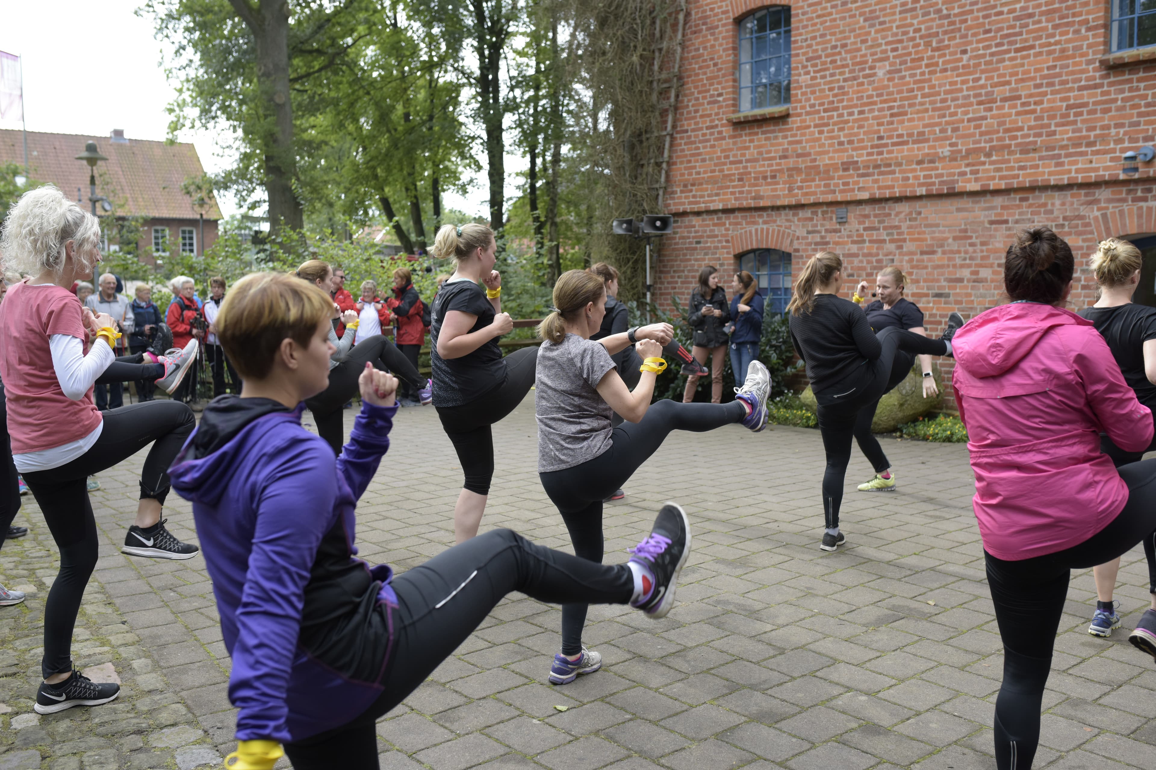 Action beim Natur bewegt Tag