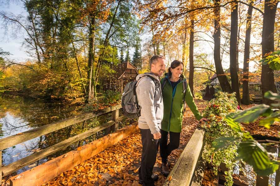 Wandern im Herbst