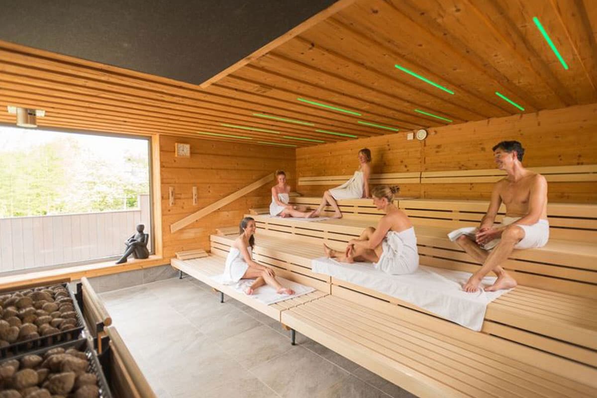 Jod Sole Therme, Sauna