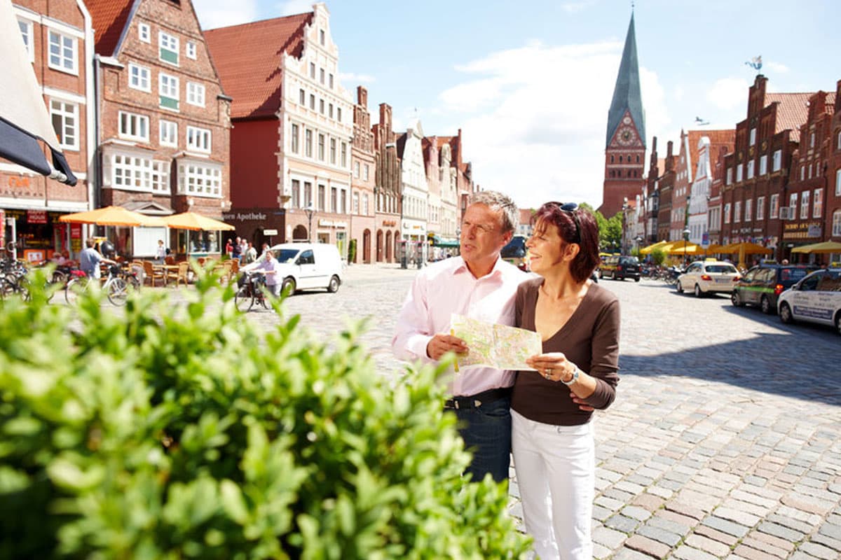 Der Platz am Sande in Lüneburg