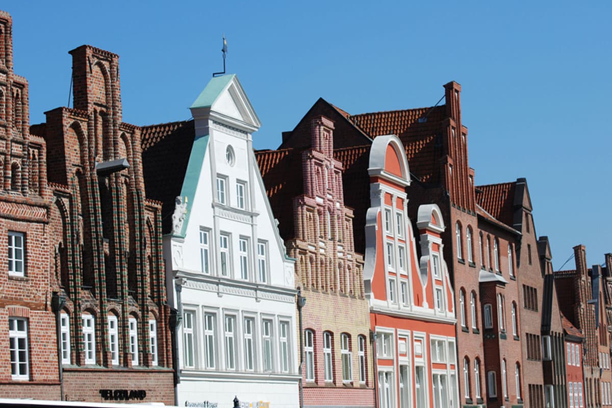 Die historischen Giebel der Lüneburger Altstadt