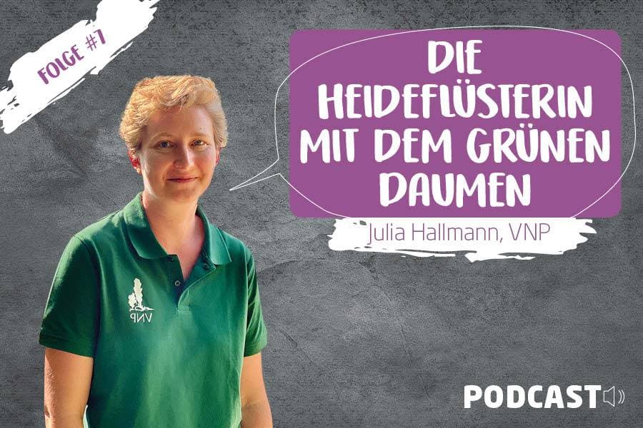 Julia Hallmann vom Verein Naturschutzpark e.V. zu Gast bei HEIDE Geflüster